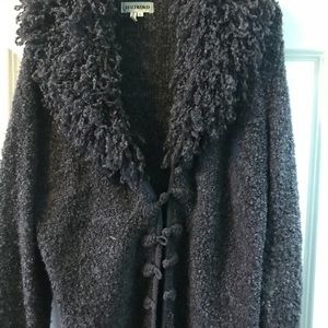 Long sweater coat